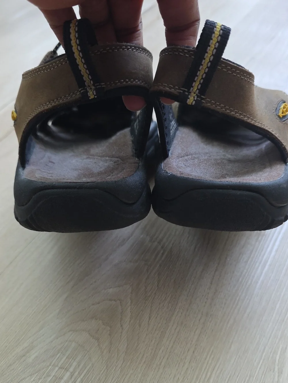 KEEN Newport Waterproof Leather Hiking Sandals Brown